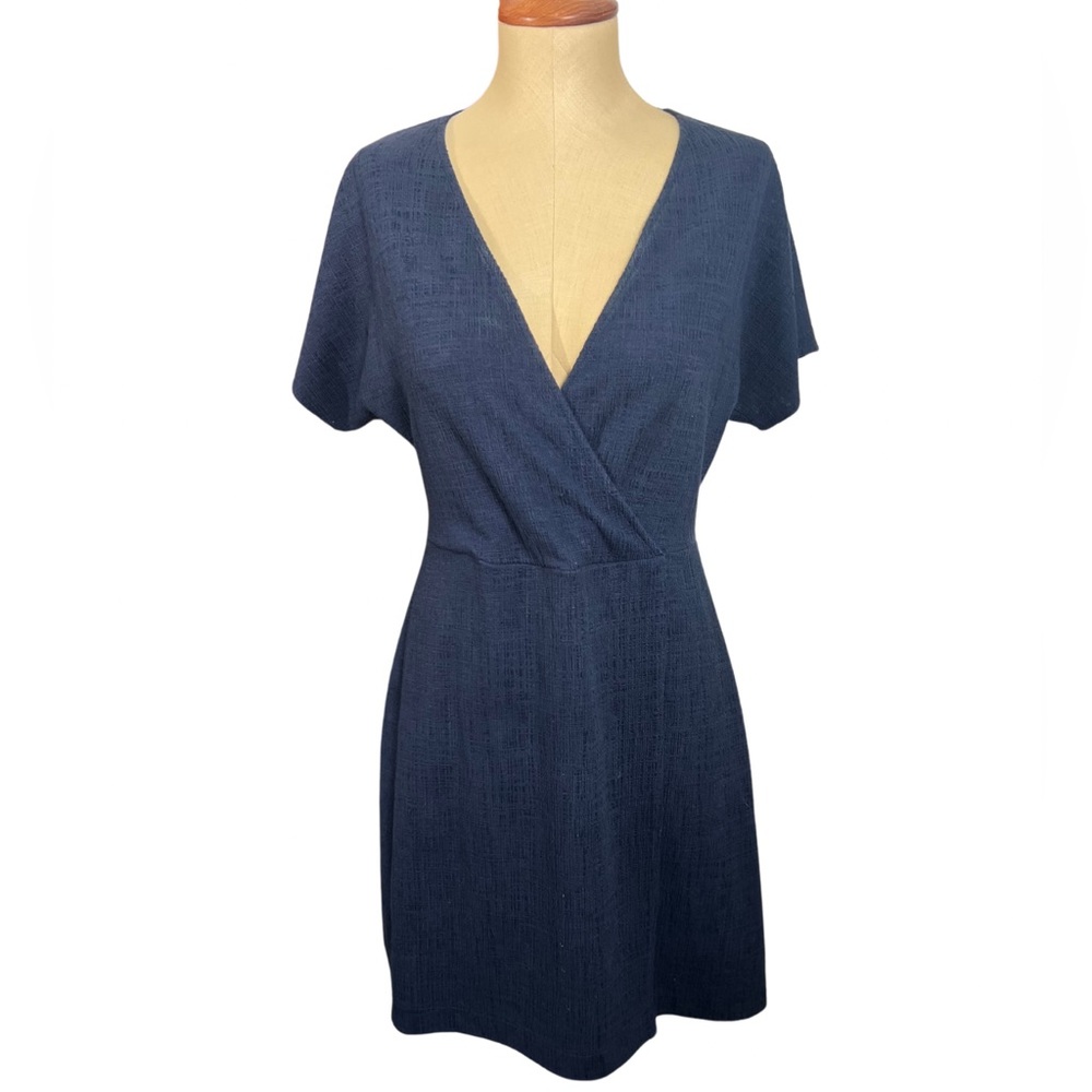 Madewell | Faux Wrap Cross Front Flutter Sleeve M… - image 1